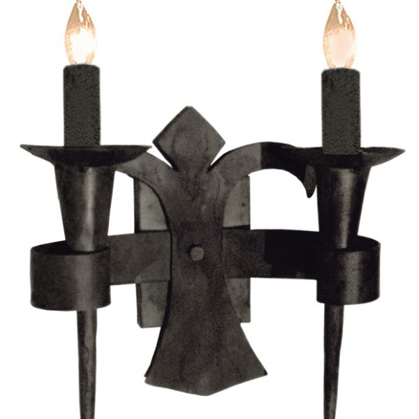 Sconces Wrought Iron Lighting Candelabra Lighting Medieval