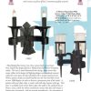 Medieval Sconce Hand Forged - Fougres Style - LS032