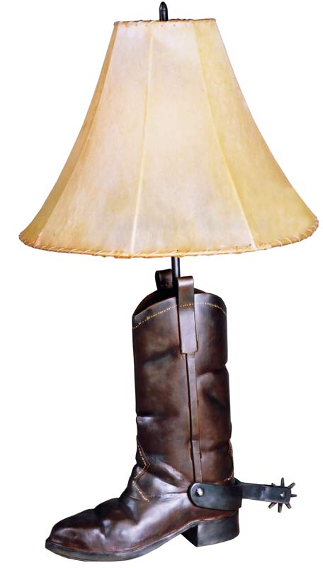 Table Lamp - Cowboy Boot Fine Art - LT610