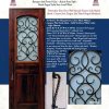 Door Pull - Hand Crafted Tight Spiral - HH126