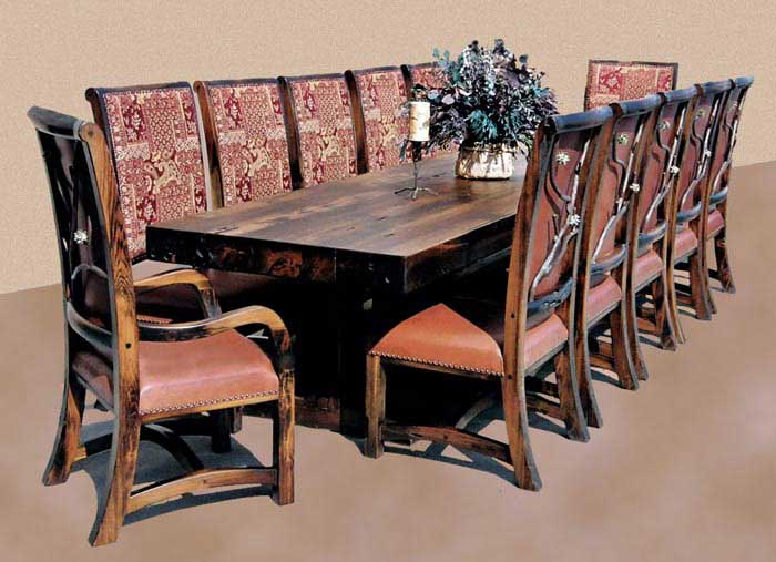 lodge dining room table