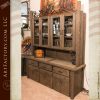 Handmade Dining Table, Chairs & Display & Wine Hutch  - SPT480