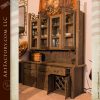 Handmade Dining Table, Chairs & Display & Wine Hutch  - SPT480