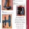 Window Hinge Hand Forged- Chateau de Largoat Style HH500