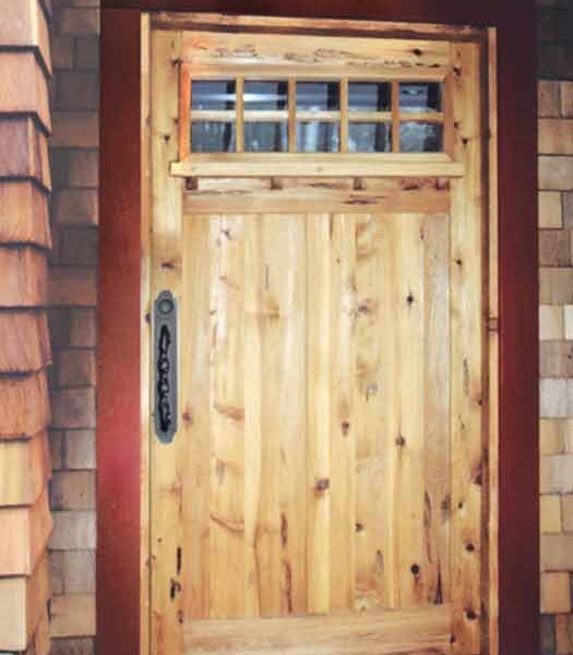 Entrance Door - Craftsman Mission Style Wood Doors - 5376GF