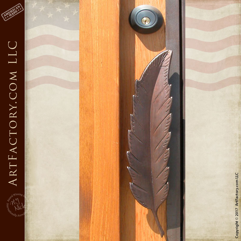 Door Pull- Feather Quill - HH030