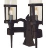Medieval Sconce Hand Forged - Fougres Style - LS040