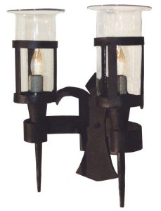 Medieval Sconce Hand Forged - Fougres Style - LS040