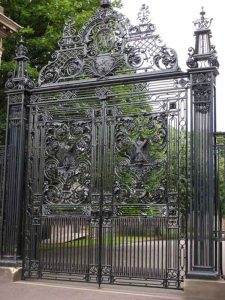 Custom Wrought Iron Entry Gate Holyrood Palace - 1223IGT